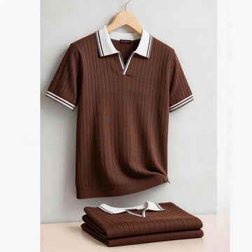 Old Money Polo Stripe